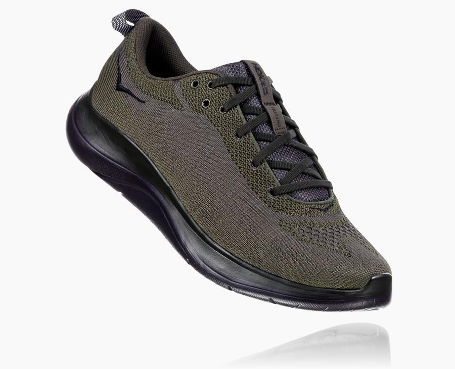 Zapatillas Running Hoka One One Hombre - Hupana Flow - Marrones - LJK213865